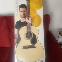 First Act Adam Levine Acoustic Guitar New In the Box Al363. 