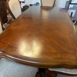Dining Table With Six Chairs