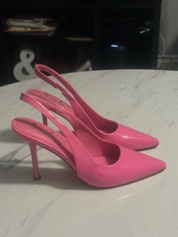 Pink heels