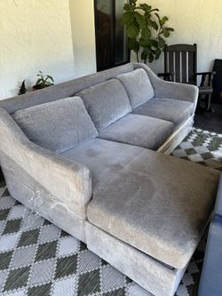 Large crate & barrel couch