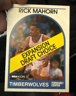 Rick Mahorn 1989 basketball card