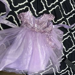 Purple Baby Dress 