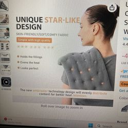 Heat Therapy-microwaveable, NEW Sealed Pkg., Weighted Pad-New-15 X 9d