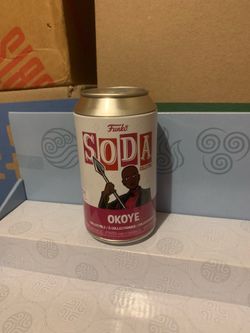 OKOYE FUNKO SODA  ITS NOT A CHASE ITS OPENED CAN BUT THE FUNKO STILL IN ITS PLASTIC UNOPENED