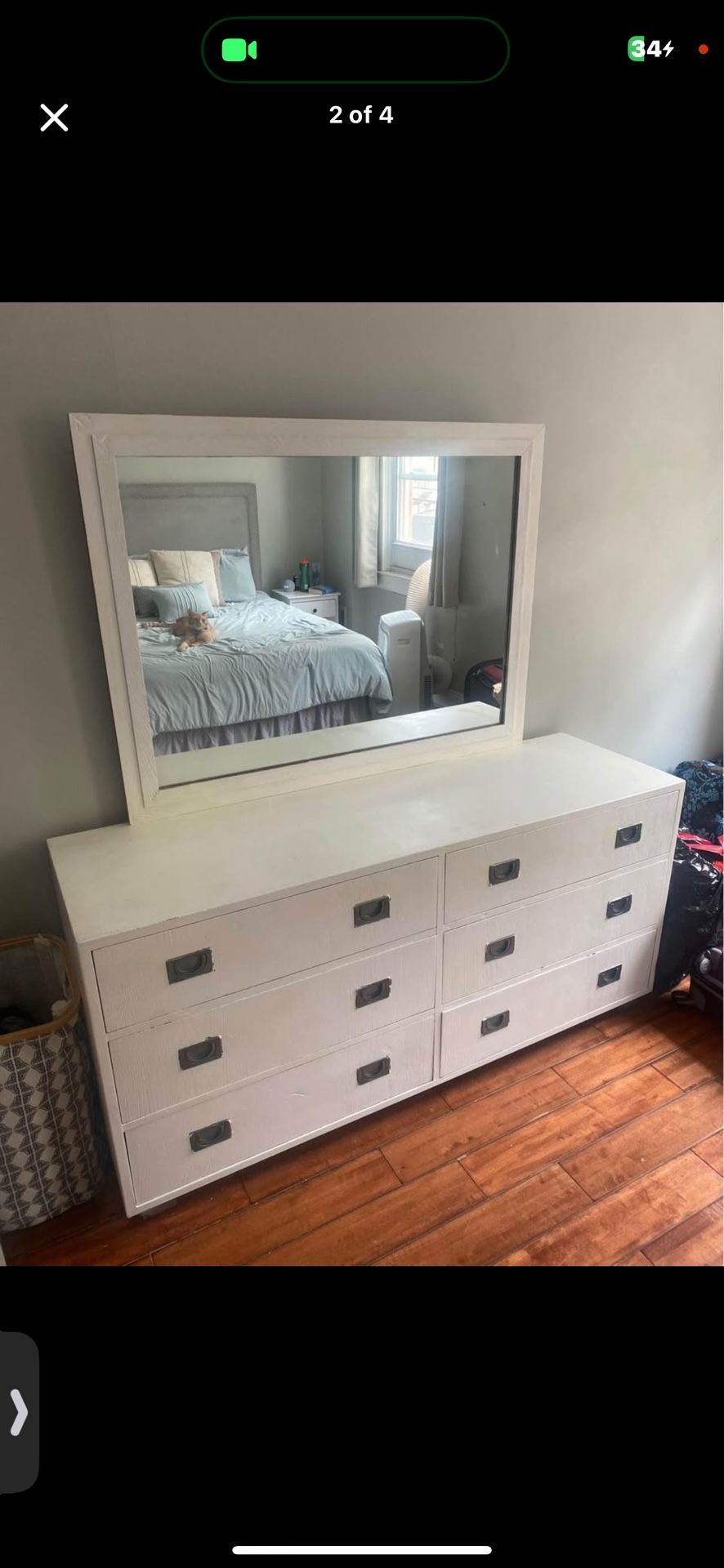 Dresser with mirror Big move sale