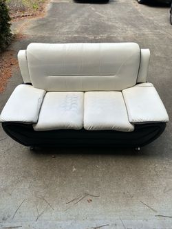 3 piece leather couch set