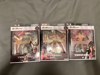 Game Dimensions Tekken Figure Lot