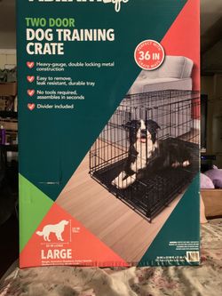 Large dog crate