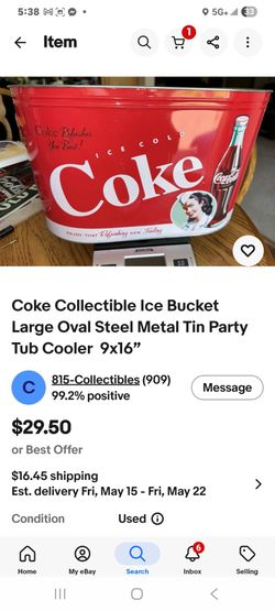 Coke a cola bucket