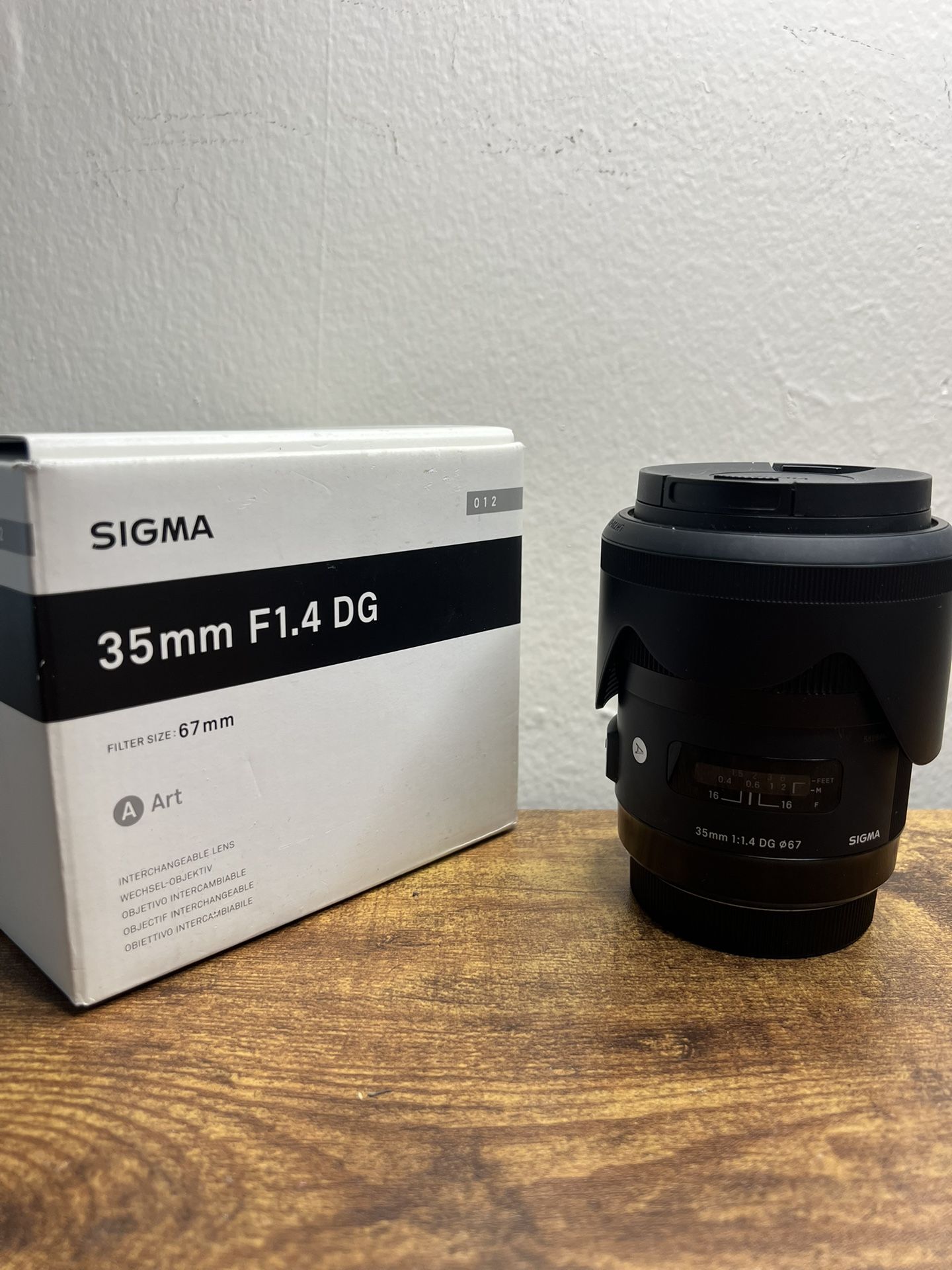 SIGMA 35mm F/1.4 DG HSM ART LENS