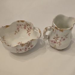 Limoges Haviland Cream & Sugar Set
