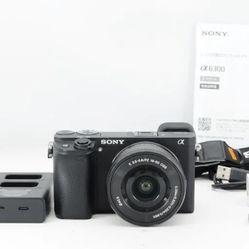 Sony Alpha A6300 (Kit with 16-50mm Zoom) [Mint] 