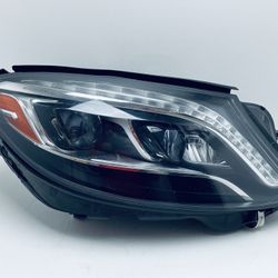 2014-2017 MERCEDES-BENZ S-CLASS SEDAN LEFT DRIVER SIDE HEADLIGHT FULL LED OEM