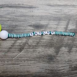 Eagles Keychain & Bracelet