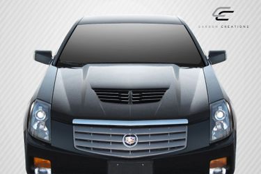 Blemished 2003-2007 Cadillac CTS Carbon Creations DriTech Stingray Z Hood- 1 Piece