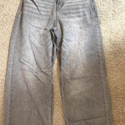 Junior Gray Jeans