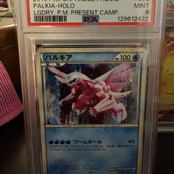 Pokemon PSA 9 Palkia Rare Japanese Promo 