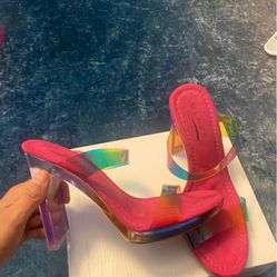 RAINBOW HEELS