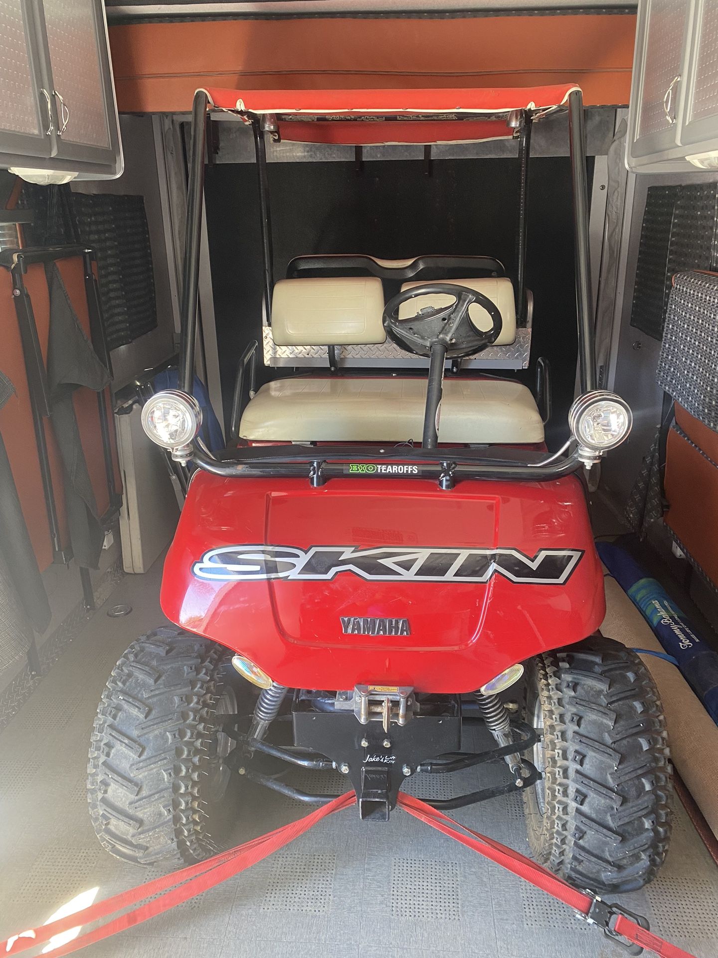 Lifted Golf Cart