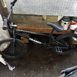 BMX bike framed 
