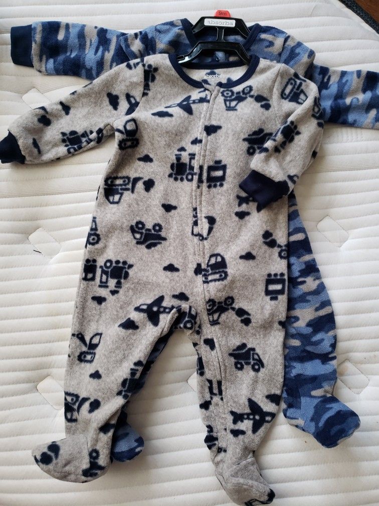 Two ONESIES Jumpsuit 9m - NEW
