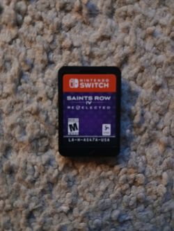 Saints row iv reelected Nintendo switch