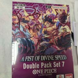 One Piece Trading Card Game Double Pack Display Volume 7 
