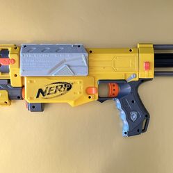 Nerf Gun With Attachments