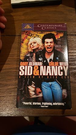 Sid n Nancy VHS Gary Oldman punk rock sid vicious