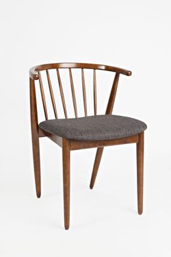 Copenhagen Brown/Gray Denmark Side Chair (Set of 2)