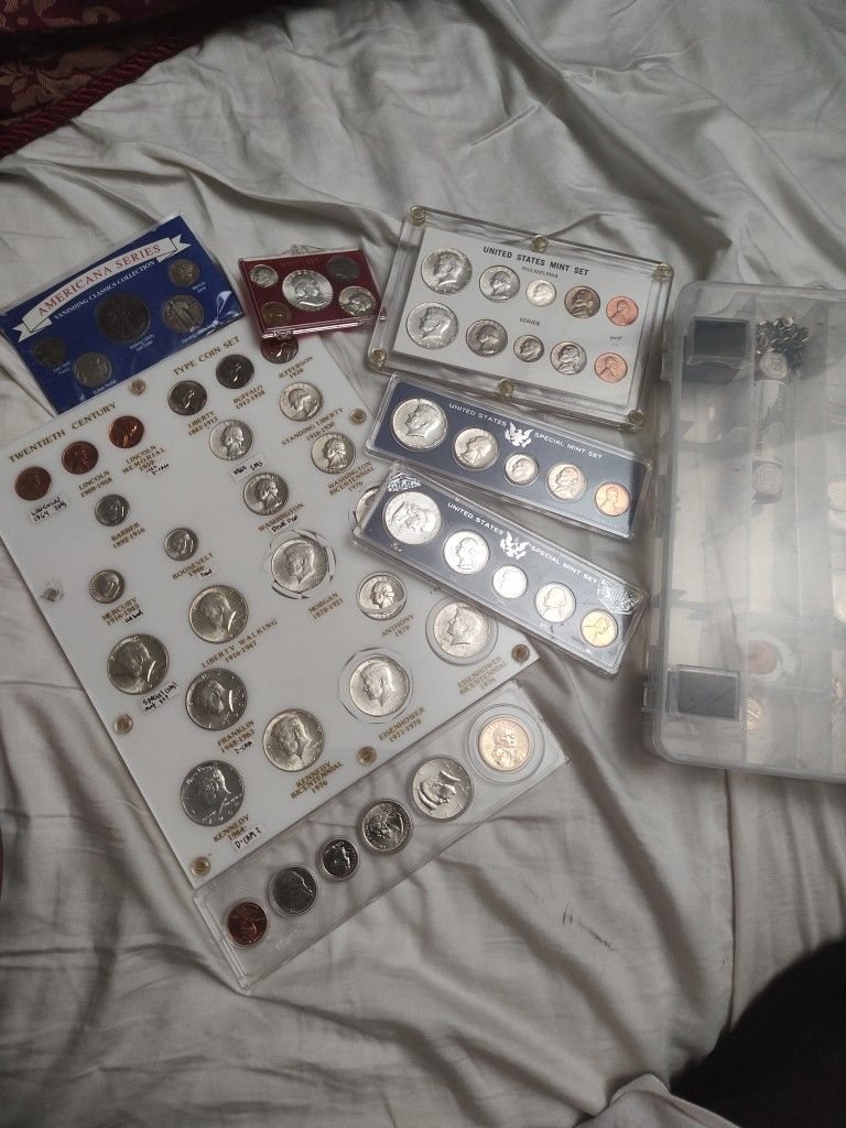 Us Coins Sets ! Sale See Desc. For Price !