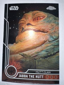 2023 Topps Chrome Star Wars - Jabba the Hutt #45