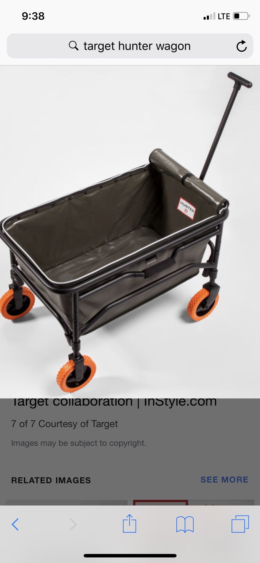 Brand new Target x Hunter Wagon