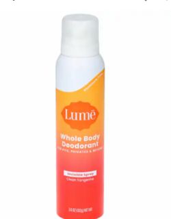 Lume whole body deodorant tangerine
