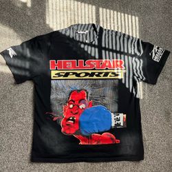 HellStar Black KnockOut T-Shirt Size Small