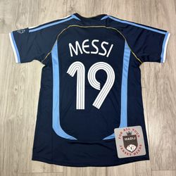 Argentina Away 2006 Messi Retro Jersey 