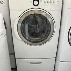Samsung Electric Dryer With Pedestal( Delivery Available)
