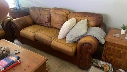 Leather Couch!