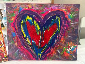 Arte corazón. Love