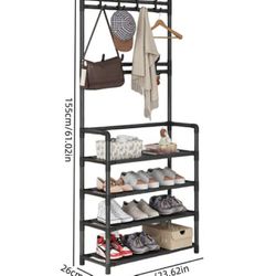 Shoes And Hat Stand 