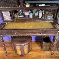 Weisman Tables Heirloom Desk Antique