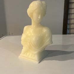Greek Wax Candle Sculpture