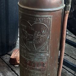 Old Extinguisher Brass. Complete. 