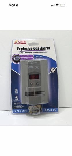 Kidde KN-COEG-3 Explosive Gas Alarm Carbon Monoxide Alarm Detector with Battery