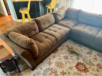 Microfiber sectional