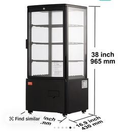 VEVOR Refrigerated Display Case,