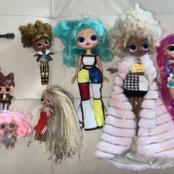10 lol Dolls Car And House