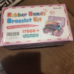 Rubber Bands Bracelet Kit 1700+Pieces