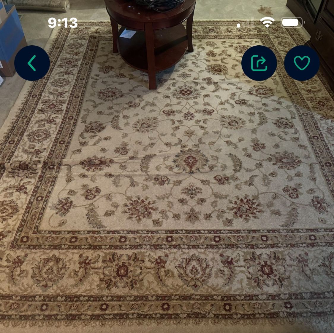 Large Area Rug And Runner