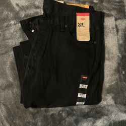 **BRAND NEW** Black 501 Original Levi’s Jeans 